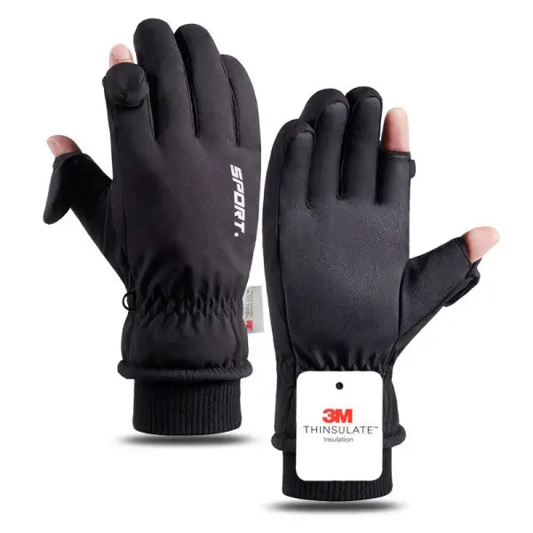 GTUBIKE Winter Gloves – Thickened Waterproof Cold-Resistant Gloves for Cycling Skiing & Outdoor Activities Touchscreen