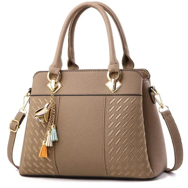 Gusure Luxury Women Crossbody Bag PU Leather Large Tote