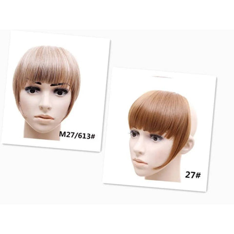 Hair Bangs Hairpiece - B3 M27 613 B3 27