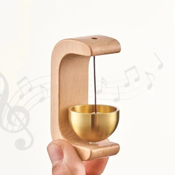 Hanging Decorations Japanese Wooden Wind Chimes Wireless Doorbell Entrance Door Bell Decorative Wind Bell for Home