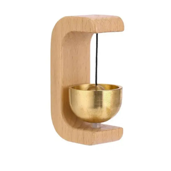 Hanging Decorations Japanese Wooden Wind Chimes Wireless Doorbell Entrance Door Bell Decorative Wind Bell for Home