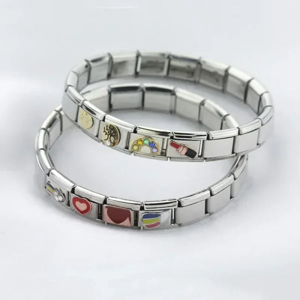 Hapiship 2025 Spider Star Moon Owl Charms – Fit 9mm Bracelet DIY - Himpall