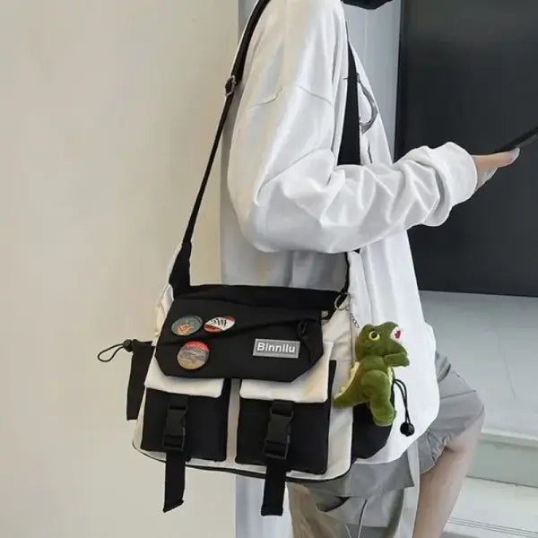 Nylon Crossbody Bag Polyester Lining Casual Daily Wear