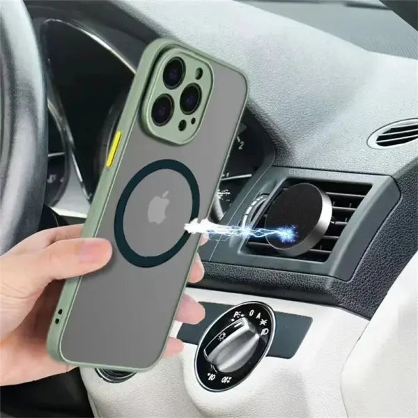 Magsafe Magnetic Case for Unisex (Hard Matte) – Wireless Charging Cover