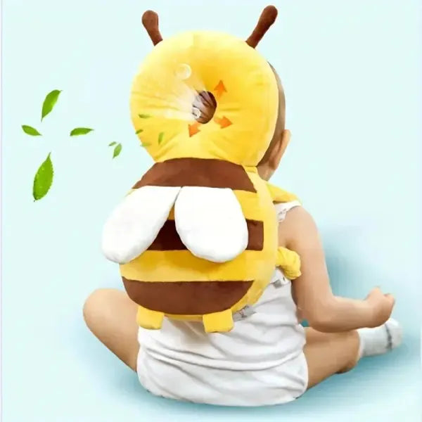 Head Back Protector Baby Protect Pillow Learn Walk Head Protector Cushion Anti Fall Backward Cap Carry Cartoon Kids