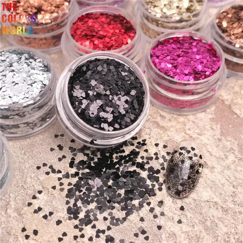 Heart Shape Glitter for Women’s Fashion and Beauty Products