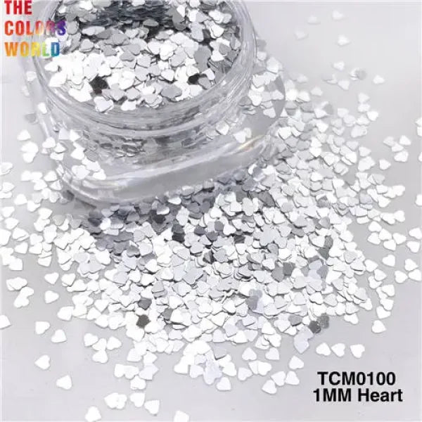 Heart Shape Glitter for Women’s Fashion and Beauty Products - TCM0100 50g