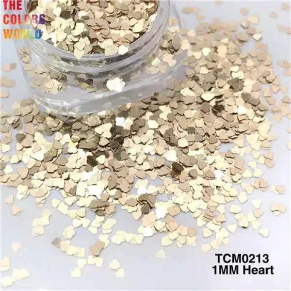 Heart Shape Glitter for Women’s Fashion and Beauty Products - TCM0213 200g