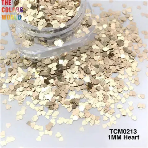 Heart Shape Glitter for Women’s Fashion and Beauty Products - TCM0213 200g