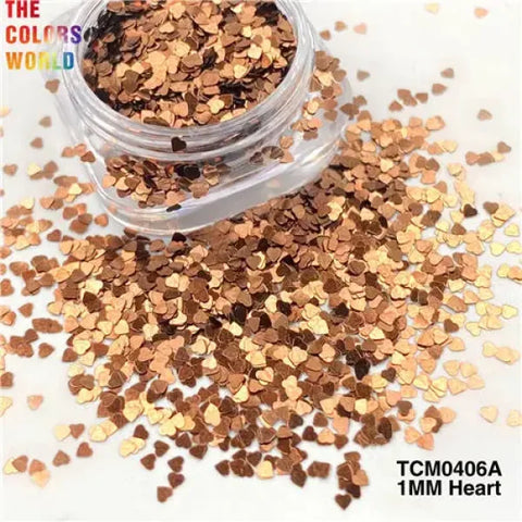Heart Shape Glitter for Women’s Fashion and Beauty Products - TCM0406A 200g