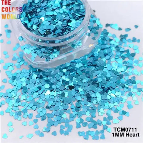 Heart Shape Glitter for Women’s Fashion and Beauty Products - TCM0711 50g