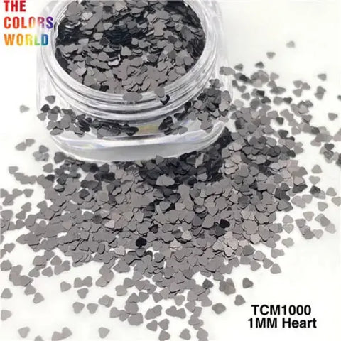 Heart Shape Glitter for Women’s Fashion and Beauty Products - TCM1000 50g