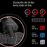 Heated Motorcycle Gloves – Winter Warm Waterproof Gloves Rechargeable Thermal Moto Gloves