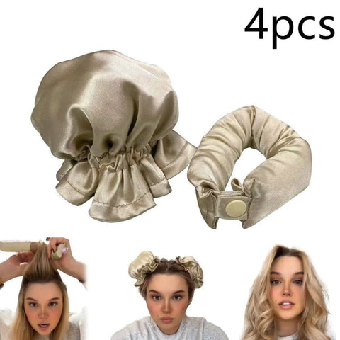 Heatless Curls - Beige 4pcs