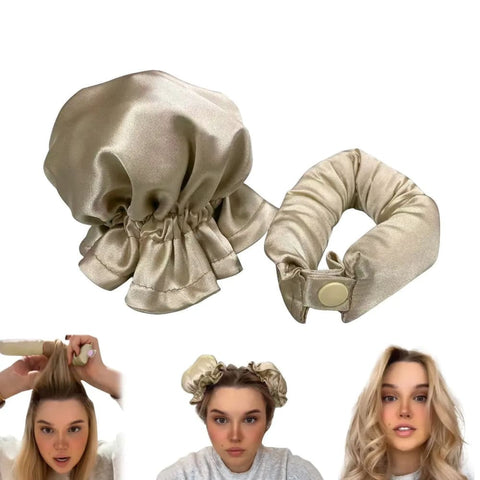 Heatless Curls - Beige