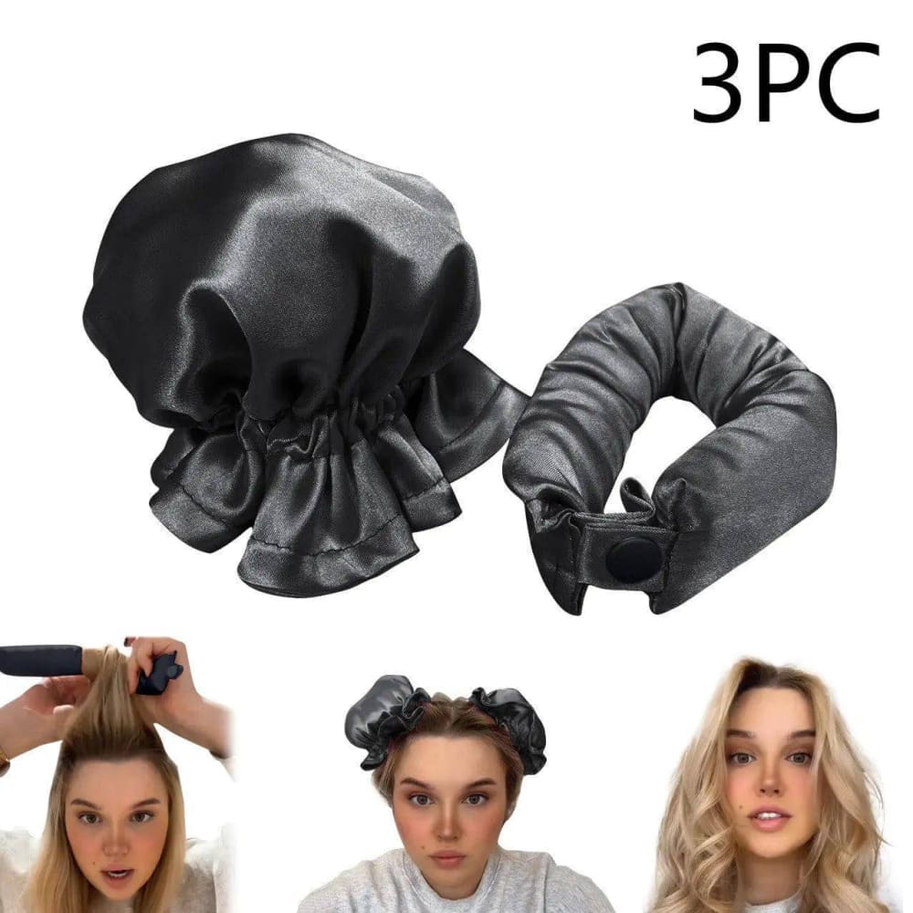 Heatless Curls - Black 3PC