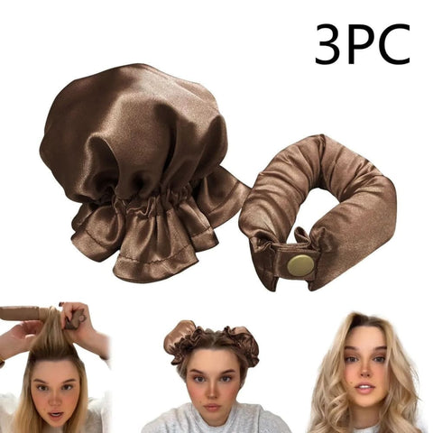 Heatless Curls - Brown 3PC