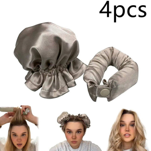 Heatless Curls - Gold 4pcs