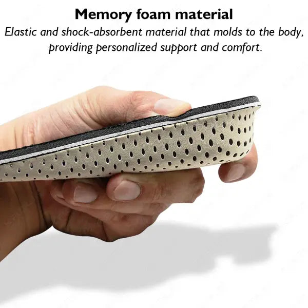 Height Increase Memory Foam Insoles 2-5cm – Breathable Sports Shoes Pad