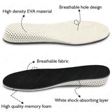 Height Increase Memory Foam Insoles 2-5cm – Breathable Sports Shoes Pad
