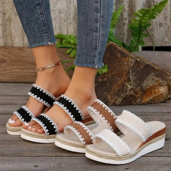 Hemp Rope Slippers for Fashionable and Comfortable Women’s Shoes - Himpall