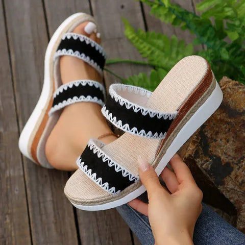 Hemp Rope Slippers for Fashionable and Comfortable Women’s Shoes - Himpall