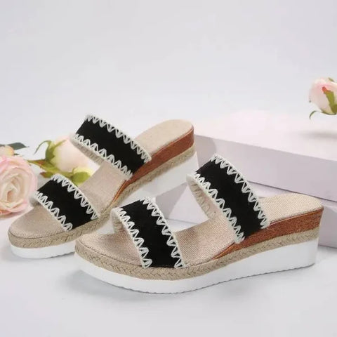 Hemp Rope Slippers for Fashionable and Comfortable Women’s Shoes - Himpall