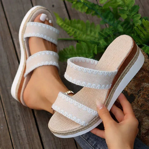 Hemp Rope Slippers for Fashionable and Comfortable Women’s Shoes - Himpall