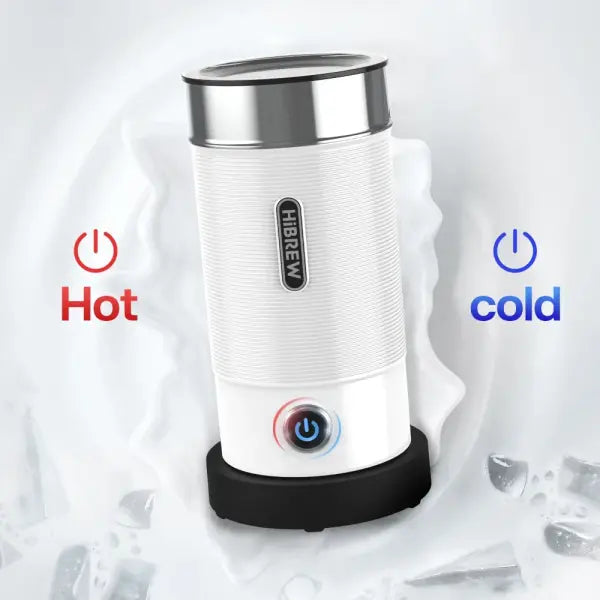HiBREW M1A Fully Automatic Milk Frother Cool Touch Hot and Cold Foam