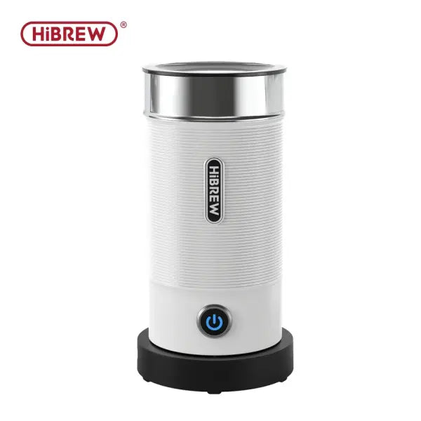 HiBREW M1A Fully Automatic Milk Frother Cool Touch Hot and Cold Foam - M1A WH 1 / UK