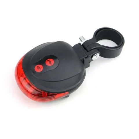 High Brightness Bicycle LED Lights for Enhanced Visibility and Safety - Red Tail Light