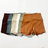 High Elastic Women Sports Shorts Slim Fit Butt Lift Yoga Biker Shorts