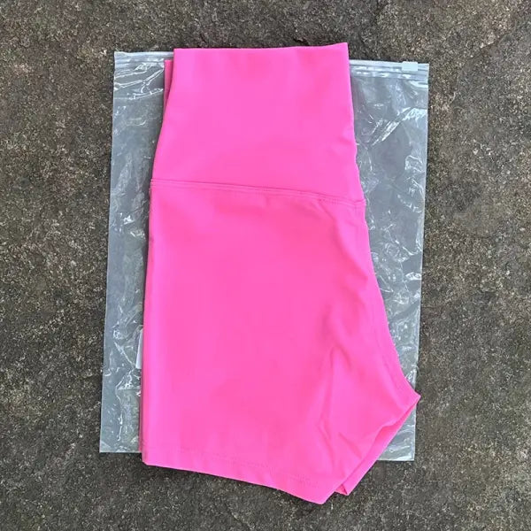 High Elastic Women Sports Shorts Slim Fit Butt Lift Yoga Biker Shorts - Osmanthin / S