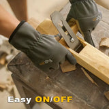 Breathable Work Gloves Polyester Touchscreen Grip