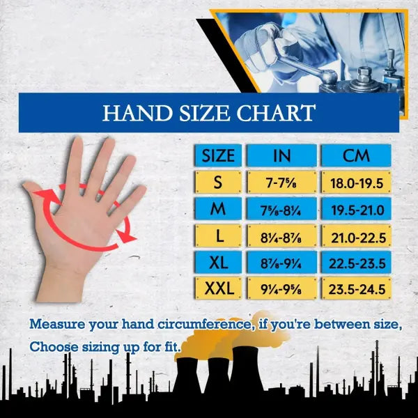 Breathable Work Gloves Polyester Touchscreen Grip