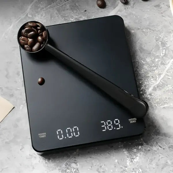 High-precision Electronic Coffee Scale with Waterproof Pad LED Display USB Timing Professional Home Coffee Accessories
