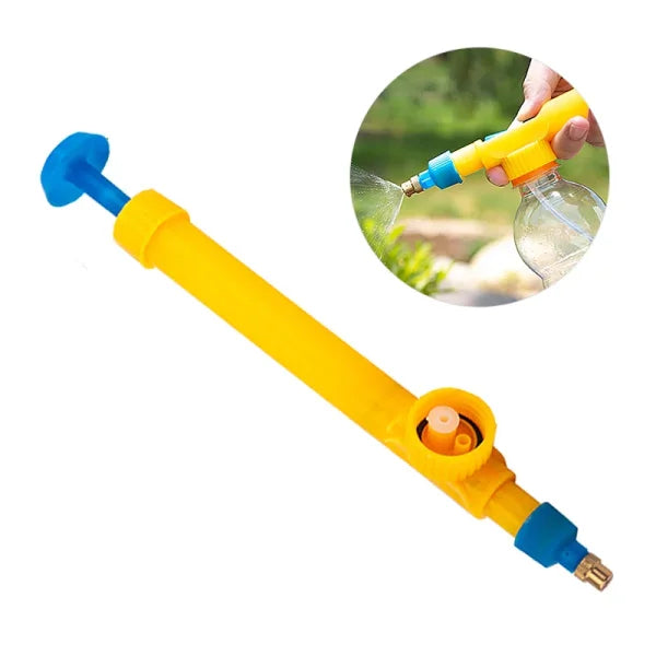 High Pressure Manual Air Pump Sprayer – Adjustable Nozzle Spray Head for Garden & Agriculture Watering - Himpall