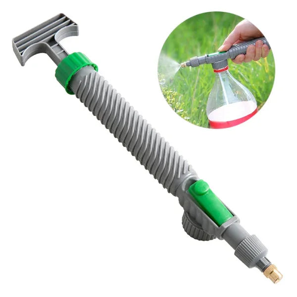 High Pressure Manual Air Pump Sprayer – Adjustable Nozzle Spray Head for Garden & Agriculture Watering - Himpall