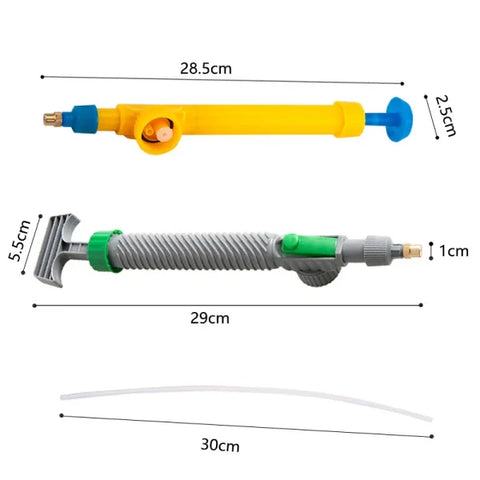 High Pressure Manual Air Pump Sprayer – Adjustable Nozzle Spray Head for Garden & Agriculture Watering - Himpall