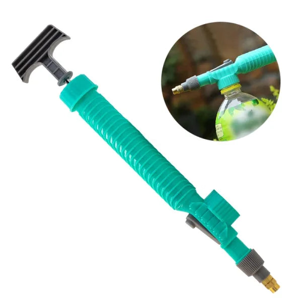 High Pressure Manual Air Pump Sprayer – Adjustable Nozzle Spray Head for Garden & Agriculture Watering - Himpall
