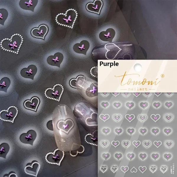 High Quality Nail Art Stickers for Women's Fashion and Beauty Products - Himpall