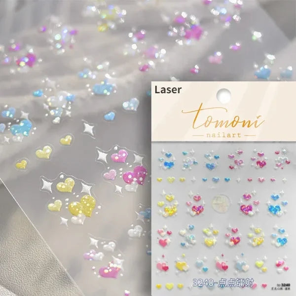 High Quality Nail Art Stickers for Women's Fashion and Beauty Products - Himpall