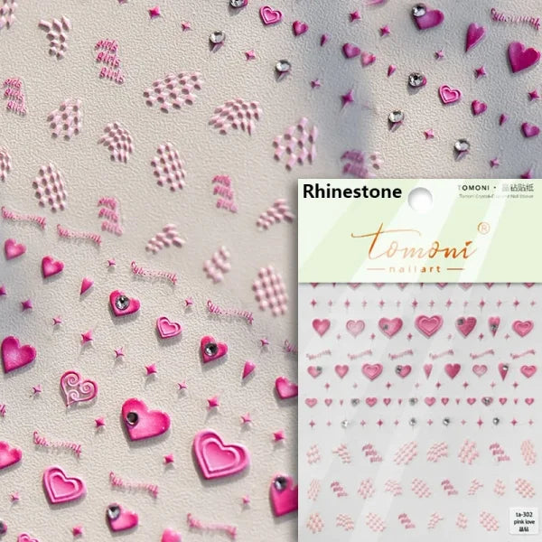 High Quality Nail Art Stickers for Women's Fashion and Beauty Products - Himpall