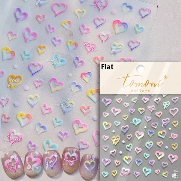 High Quality Nail Art Stickers for Women's Fashion and Beauty Products - Himpall