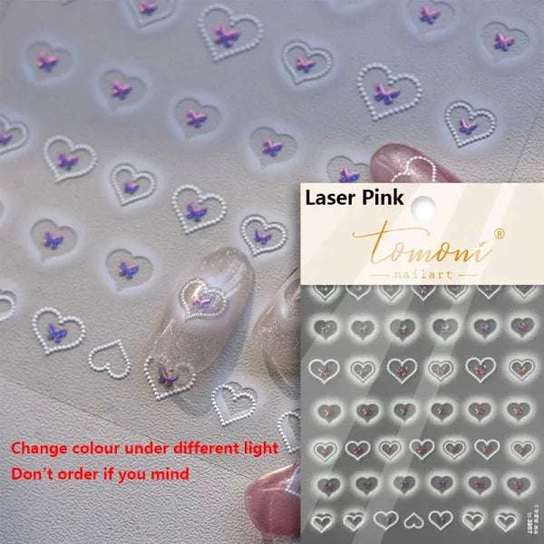 High Quality Nail Art Stickers for Women's Fashion and Beauty Products - Himpall