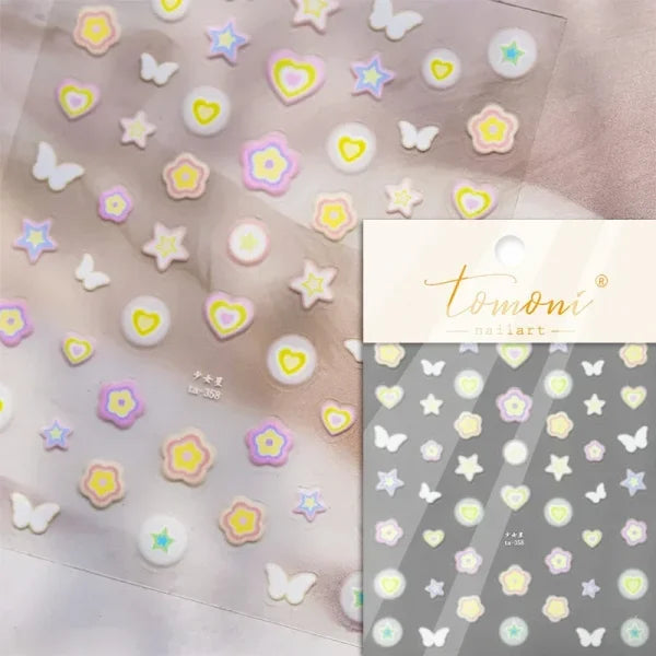 High Quality Nail Art Stickers for Women's Fashion and Beauty Products - Himpall