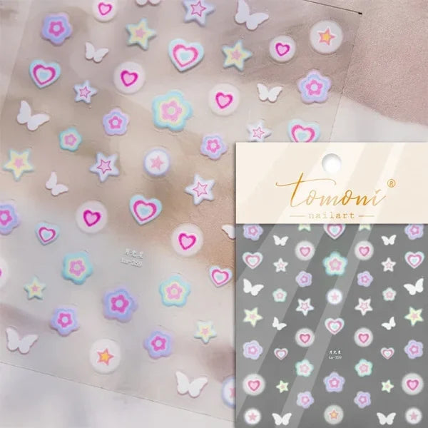 High Quality Nail Art Stickers for Women's Fashion and Beauty Products - Himpall