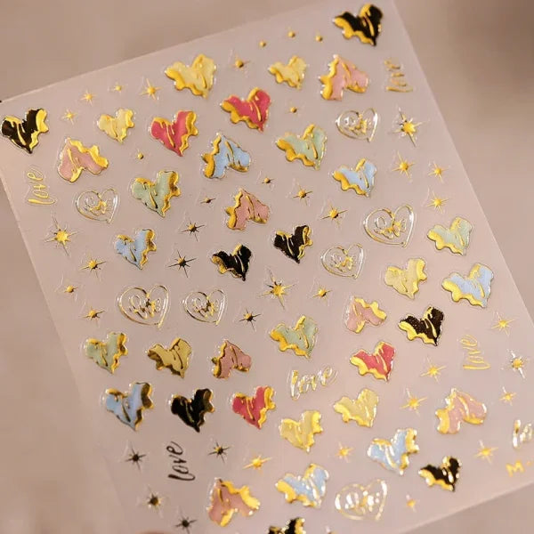 High Quality Nail Art Stickers for Women's Fashion and Beauty Products - Himpall