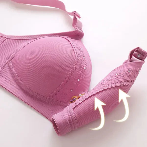 High-Quality Women Full Cup Bra Daily Comfort and Support Nursing Bras Comfortable Breathable Leisure Simplicity Women