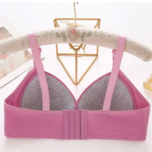High-Quality Women Full Cup Bra Daily Comfort and Support Nursing Bras Comfortable Breathable Leisure Simplicity Women